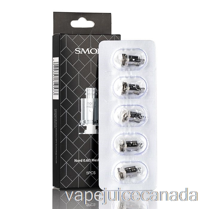 Vape Juice SMOK NORD Replacement Coils 0.6ohm Nord Mesh Coils
